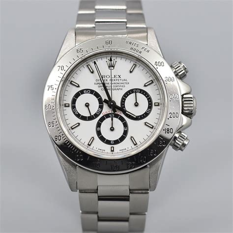 daytona oro bianco panda dial|rolex daytona panda 16520.